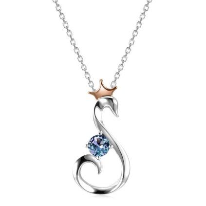 Elenys náhrdelník Celestia – Alexandrit, 18K pozlacení