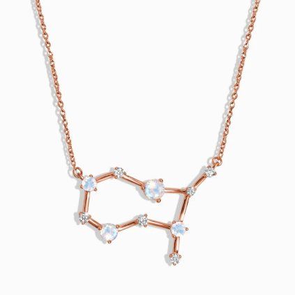 Elenys zlacený náhrdelník Blíženec 18k zlato Vermeil