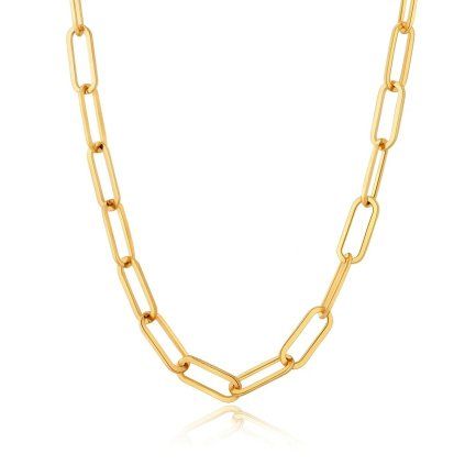 ELENYS Grande Chain  pozlacený náhrdelník 18K žluté zlato