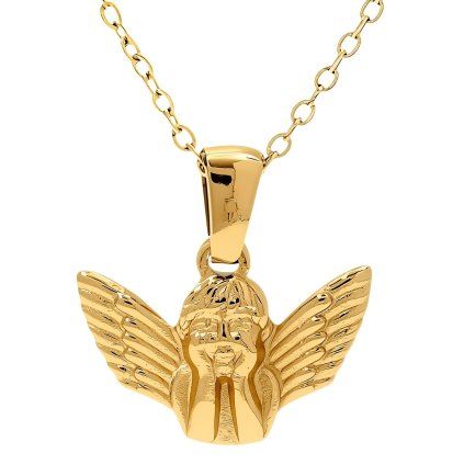 ELENYS Angel Pure  pozlacený náhrdelník 18K žluté zlato