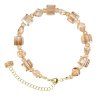 Elenys Swarovski® náramek s krystaly - pozlacený 18K žluté zlato