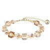 Elenys Swarovski® náramek s krystaly - pozlacený 18K žluté zlato