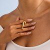 ELENYS Gold Lucky Fish  pozlacený náhrdelník 18K žluté zlato