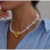 ELENYS Heart  pozlacený náhrdelník 18K žluté zlato