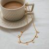 ELENYS Heartline  pozlacený náhrdelník 18K žluté zlato