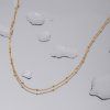 ELENYS Beads Chain  pozlacený náhrdelník 18K žluté zlato