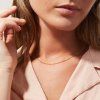ELENYS Beads Chain  pozlacený náhrdelník 18K žluté zlato