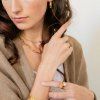 ELENYS Grande Chain  pozlacený náhrdelník 18K žluté zlato
