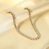 ELENYS Tennis 3 mm  pozlacený náramek 18K žluté zlato