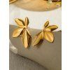 ELENYS Golden Bloom  pozlacené náušnice 18K žluté zlato
