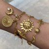 ELENYS Luna Stella Mini  pozlacený náramek 18K žluté zlato