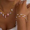 ELENYS Pure Line  pozlacený náramek 18K žluté zlato