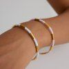 ELENYS Pure Line  pozlacený náramek 18K žluté zlato