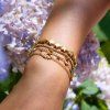 ELENYS Stella Chain  pozlacený náramek 18K žluté zlato