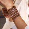 ELENYS Stella Chain  pozlacený náramek 18K žluté zlato