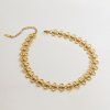ELENYS Aurelia Loop  pozlacený choker 18K žluté zlato
