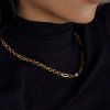 ELENYS Unity Chain  pozlacený náhrdelník 18K žluté zlato