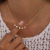 ELENYS Heartline Chain  pozlacený náhrdelník 18K žluté zlato