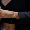 ELENYS Relic Chain  pozlacený náramek 18K žluté zlato