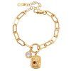 ELENYS Relic Chain  pozlacený náramek 18K žluté zlato