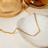ELENYS Classic Chain 3 mm  pozlacený náramek 18K žluté zlato