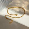 ELENYS Classic Chain 3 mm  pozlacený náramek 18K žluté zlato