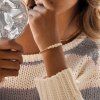 ELENYS Althea  pozlacený náramek 18K žluté zlato