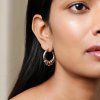 ELENYS Essence Hoops Dual  pozlacené náušnice 18K žluté zlato