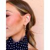 ELENYS Essence Hoops Dual  pozlacené náušnice 18K žluté zlato