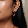 ELENYS Essence Hoops Gold  pozlacené náušnice 18K žluté zlato