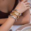 ELENYS Liquid Gold  pozlacený náramek 18K žluté zlato