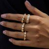 ELENYS Crystal Pure  pozlacený prsten 18K žluté zlato