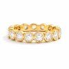 ELENYS Crystal Pure  pozlacený prsten 18K žluté zlato