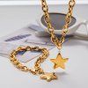 ELENYS Nova set  pozlacený set 18K žluté zlato
