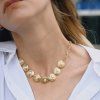 ELENYS Aurora Pearl set  pozlacený set 18K žluté zlato