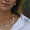 ELENYS Perlisse  pozlacený náhrdelník 18K žluté zlato