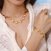 ELENYS Coastelle  pozlacený náramek 18K žluté zlato