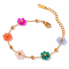 ELENYS Daisy Glow  pozlacený náramek 18K žluté zlato
