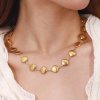 ELENYS Coastelle set  pozlacený set 18K žluté zlato
