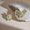 ELENYS Ocean Turtle set  pozlacený set 18K žluté zlato