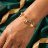 ELENYS Candy Glow Coast  pozlacený náramek 18K žluté zlato