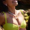 ELENYS Coastelle Charm  pozlacený set 18K žluté zlato