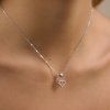 ELENYS Heart Charm  náhrdelník z prémiové oceli